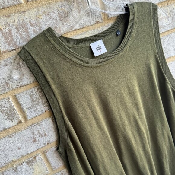 Cabi Pullover Sleeveless Sweater Vest Women's Size XL - Picture 5 of 7